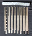 Eastman High Speed Steel Straight Cutting Machine 8  Knife Blades - Lot Of 8