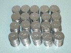 400  1 Dollar Size Stainless Slot Machine Tokens - Newly Minted - High Quality