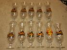 Set Of 11 Hard Rock Cafe Hurricane Cocktail Drinking Glasses Excellent Cond 