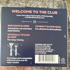 Dollar Shave Club 4 Blade Refill Cartridges 8 Pack Stainless Steel For Men Face