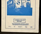 Reading Co  Time Tables- Conrail- Pottsville  Philadelphia  oct 30  1977 