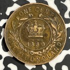1880 Newfoundland Large Cent Lot e6961 Round  0 