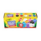 Crayola Washable Kids Paint Set 10 Count easter Basket Essentials ages 3 