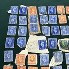 Wwii Era Uk Kgvi Stamp Lot 150  Used 1930s   50s Mixed Values Britain Collection