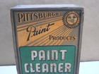 Antique Vintage Pittsburg Paint Product Cleaner Box Sealed