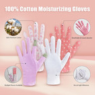 Premium 100  Cotton Gloves   Moisturizing Gloves For Dry Hands  