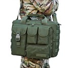 Tactical Molle Edc Messenger Bag - Olive Green Multi-pocket Utility Carryall