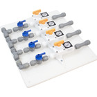 Duotight Draft Regulator Board   Gas Manifold   4 Way   With Shut-off Valves