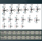 50 100 Pcs 3 Way Swivels Cross Line Fishing Barrel Swivels T-turn Connectors