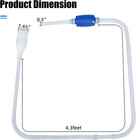 Aquarium Vacuum Siphon  Fish Tank Water Changer  Gravel Cleaner  Hand Pump