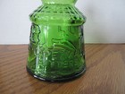 Vintage Cape May Bitters Bottle Wheaton Green Glass 3 1 2  W  Cork Beautiful 