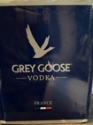 Grey Goose Clear Glass Animal Decanter Bottle W  Cork Stopper Lid