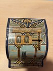 Rare Antique U Save A Dime Tin Coin Bank By Shonk Works American Can Co 