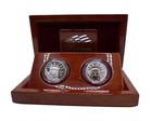 2007-w American Eagle 10th Anniversary Two 1 2 Oz  Platinum Proof Coin Set
