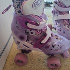 Rd Roller Derby Kids Youth Adjustable Size 12-2 Pink Purple Unicorn Ice Skates