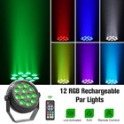 12 Led Rgb Stage Lighting Par Light Dmx Beam Party Dj Disco Lights With Battery