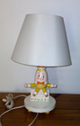 Vintage Humpty Dumpty Nursery Childrens  Wood Lamp Nursery Originals Usa --works