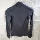 Nike Pro Pullover Womens S Black Hyperwarm Fitted 1 2 Zip 3 0 Top Training 