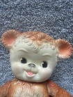 Vintage 1958 Sun Rubber Co Squeaky Toy Sunny The Bear Squeaks Works Jointed Rare