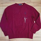 Polo Ralph Lauren Mens Long Sleeve Black Sweater Crewneck New Nwt  98 Sweatshirt