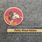 Vintage Disneyland Mickey Mouse Patch Walt Disney Productions