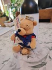 Disney Store Nautical Winnie The Pooh Mini Bean Bag Plush 8  Nwt