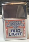 Vintage Zippo  1996 Bud Light  Model- 250ab   617