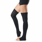 1 Pack Toesox Yoga Dancing Organic Cotton Sasha Leg Warmer Thign High One Size
