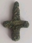 Early Byzantine Bronze Cross 500-700 Ad
