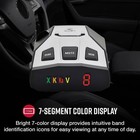 Cobra Rad 350 Laser Radar Detector - Long Range  False Alert Filter  Oled Displa