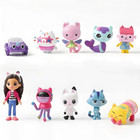 10pcs set Gabby s Dollhouse Action Figure Cute Doll Collection Model Toys