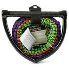 Wow Watersports 75ft 5-section Pre-stretched Water Ski Rope  W Finger Protectors