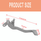 Rear Brake Pedal Foot Peg Lever For Yamaha Yzf-r3 2015-2025 Mt-03 2020-2024