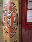 Vintage Ss Sunridges Cricket Bat With Bag Genuine Willow Orange World Cup 