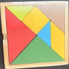 Creatology Puzzle 8 Pieces Wooden Brain Teaser Jigsaw Colorful Sealed Age 10 M  