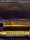 1936 Gillette Gold Aristocrat Open Comb Tto Vintage Safety Razor Set In Case