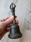 Antique Tibet Tibetan Buddhism Ritual Bronze Brass Bell Fragment Broken