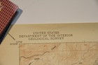 Boucher Hill Quadrangle California Usgs Topographic Map 1950 Vintage 27x22
