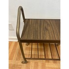 Vintage Gusdorf Rolling Utility Bar Cart Tv Record Player Stand Appliance Mcm 50