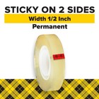 Scotch Double Sided Tape  Alternative To Scrapbooking Tape   0 50 In  X 500 I   