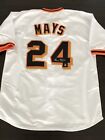 Willie Mays Signed Autograph San Francisco Giants White Jersey Say Hey Hologram 