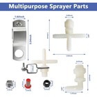 Spray Boom Repair Kit Includes 8001vs Tips Screens Clamps Elbows Cross 1 Inch