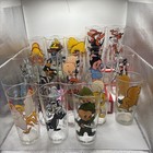 Complete 18 Piece Set Of 1973 Pepsi Looney Tunes Collector s Series Glasses