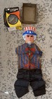 Vintage Collegeville Costume Uncle Sam Halloween Mask And Outfit - Usa Read
