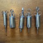 Lot Of Vtg Medical Syringes   Nasal Speculums  Payne  Empire  Pilling-phila Etc