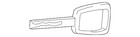 Genuine Gm Vehicle Key 13523900