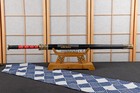43   Top Grade Chinese Han Dynasty Jian Ebony Damascus Folded Steel Sharp Sword 