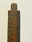 Native American Indian Pipe Wood Stem  no Pipe   1880s To 1920s  16 Inches Long