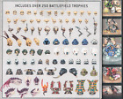 Warhammer 40k Kill Team Space Marine Aeldar Chaos Battlefield Trophies Bit Bits