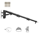 Adjustable Wall Mount Boom Arm Ring Light 39 37in Photography Light Stand New